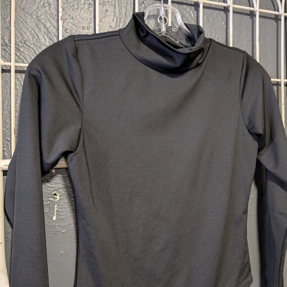 Size 3XS Smash + Tess Black Longsleeve Bodysuit - Picture 2 of 3